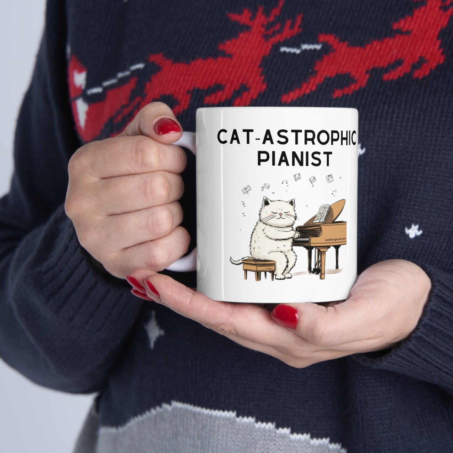 Funny Coffee Mug for Pianists or Piano Teachers