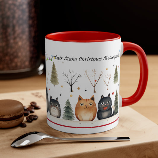 Katzenliebhaber Tasse Weihnachtsgeschenk