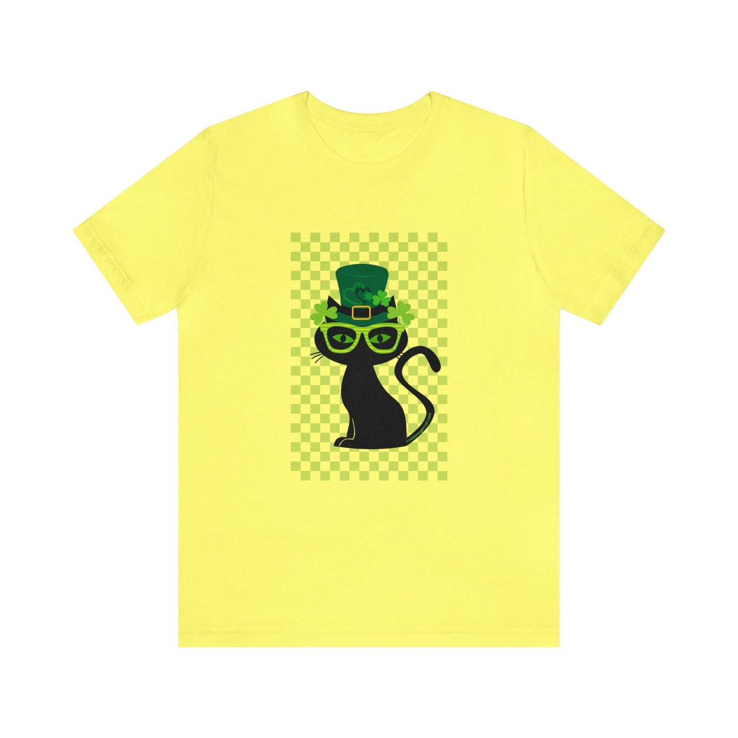 T-shirt - St Patrick's Day - Lucky Black Cat