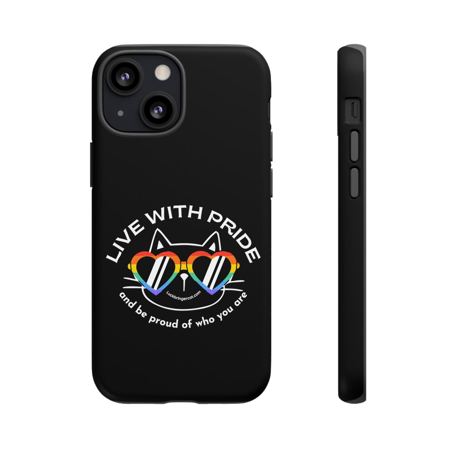 Cat Lovers Pride Phone Case- iPhone, Samsung Galaxy, Google Pixel-LGBTQ+ Community Support