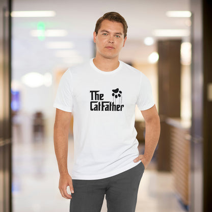 The Cat Father T-shirt- Gift for Cat Lover Dads