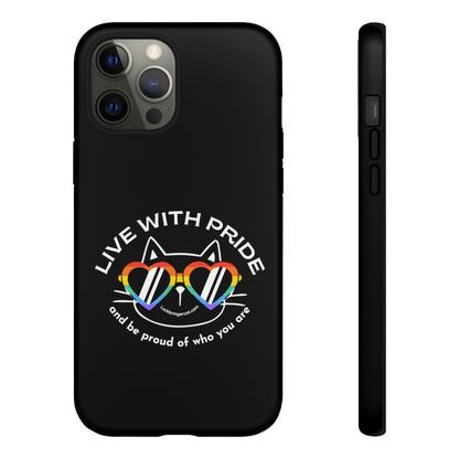 Cat Lovers Pride Phone Case- iPhone, Samsung Galaxy, Google Pixel-LGBTQ+ Community Support