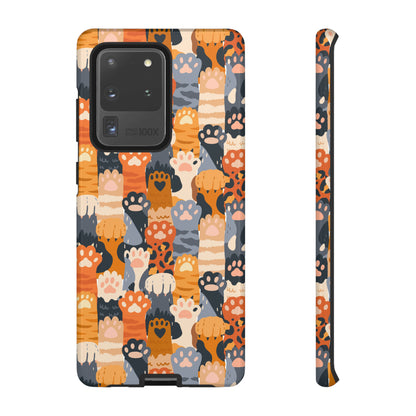 Premium-quality tough protective phone cases for iPhone, Samsung and Google phones - Colorful Paws for Pet Lovers