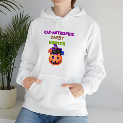 Unisex Hooded Sweatshirt - Catastrophic Candy Hunter