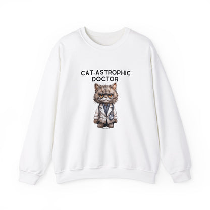 Sweatshirt for Cat Lover Doctors-  Funny Catastrophic Doctor Unisex Sweater