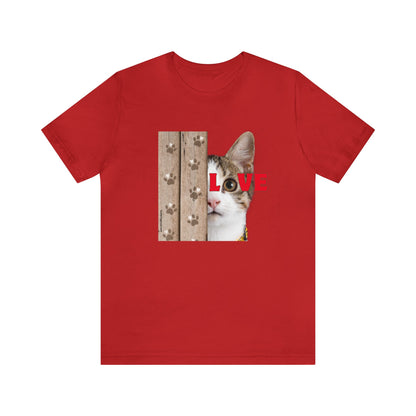 Cat Lover Graphic Cotton T-shirt