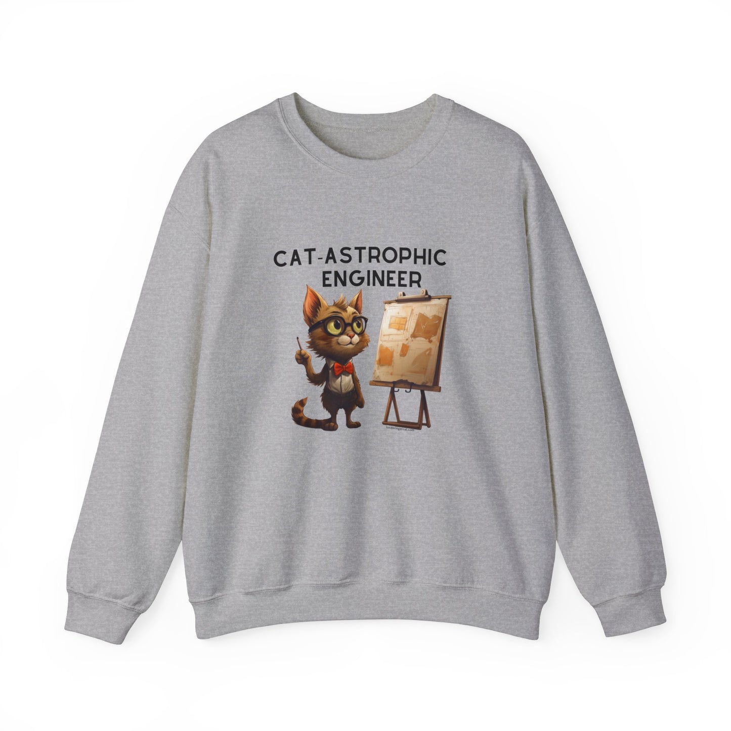 Sweatshirt for Cat Lover Engineers-  Funny Engineers Unisex Sweater