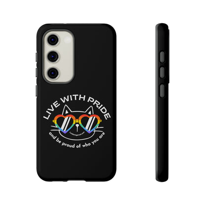 Cat Lovers Pride Phone Case- iPhone, Samsung Galaxy, Google Pixel-LGBTQ+ Community Support