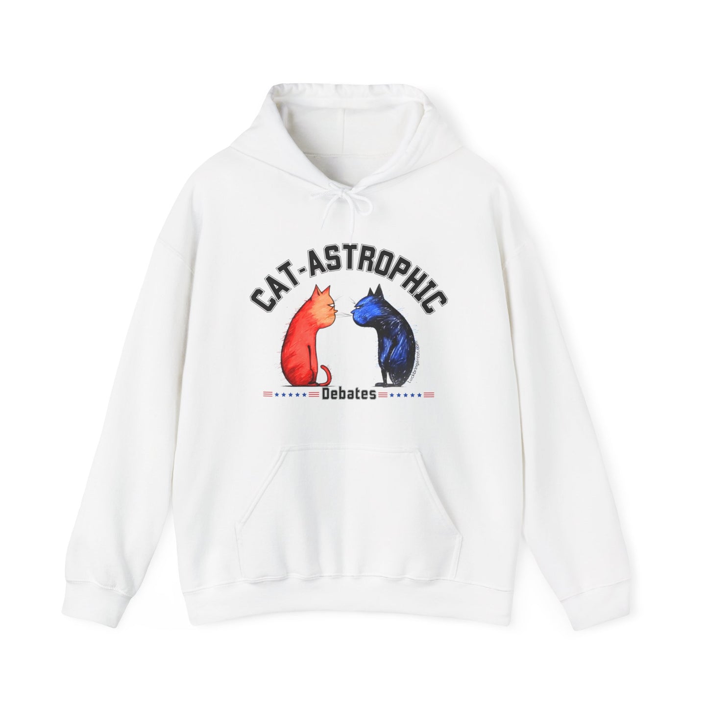 Funny Hooded Sweatshirt For US Election-Catastrophic Debates Hoodie