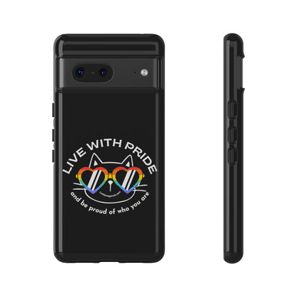 Cat Lovers Pride Phone Case- iPhone, Samsung Galaxy, Google Pixel-LGBTQ+ Community Support