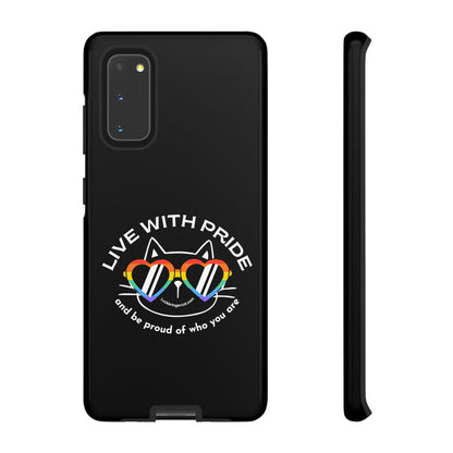 Cat Lovers Pride Phone Case- iPhone, Samsung Galaxy, Google Pixel-LGBTQ+ Community Support