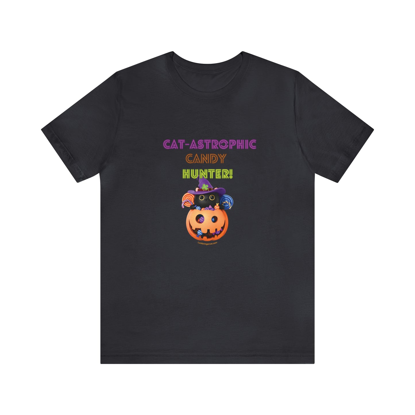 Unisex Cotton T-shirt - Catastrophic Candy Hunter