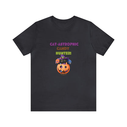 Unisex Cotton T-shirt - Catastrophic Candy Hunter