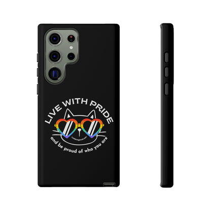 Cat Lovers Pride Phone Case- iPhone, Samsung Galaxy, Google Pixel-LGBTQ+ Community Support