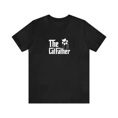 The Cat Father T-shirt- Gift for Cat Lover Dads