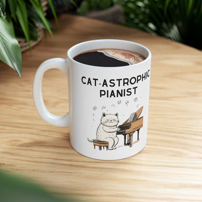 Funny Coffee Mug for Pianists or Piano Teachers