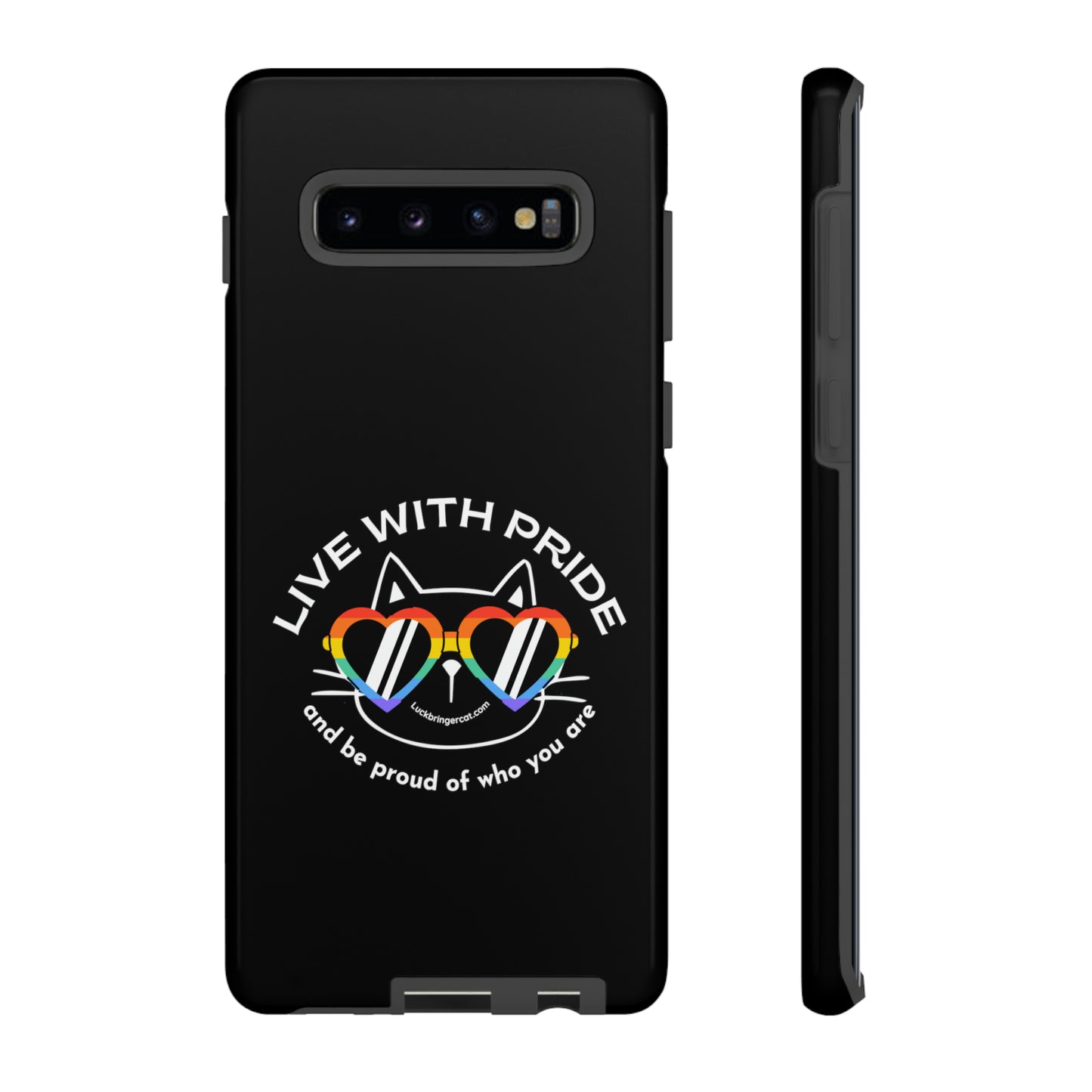 Cat Lovers Pride Phone Case- iPhone, Samsung Galaxy, Google Pixel-LGBTQ+ Community Support