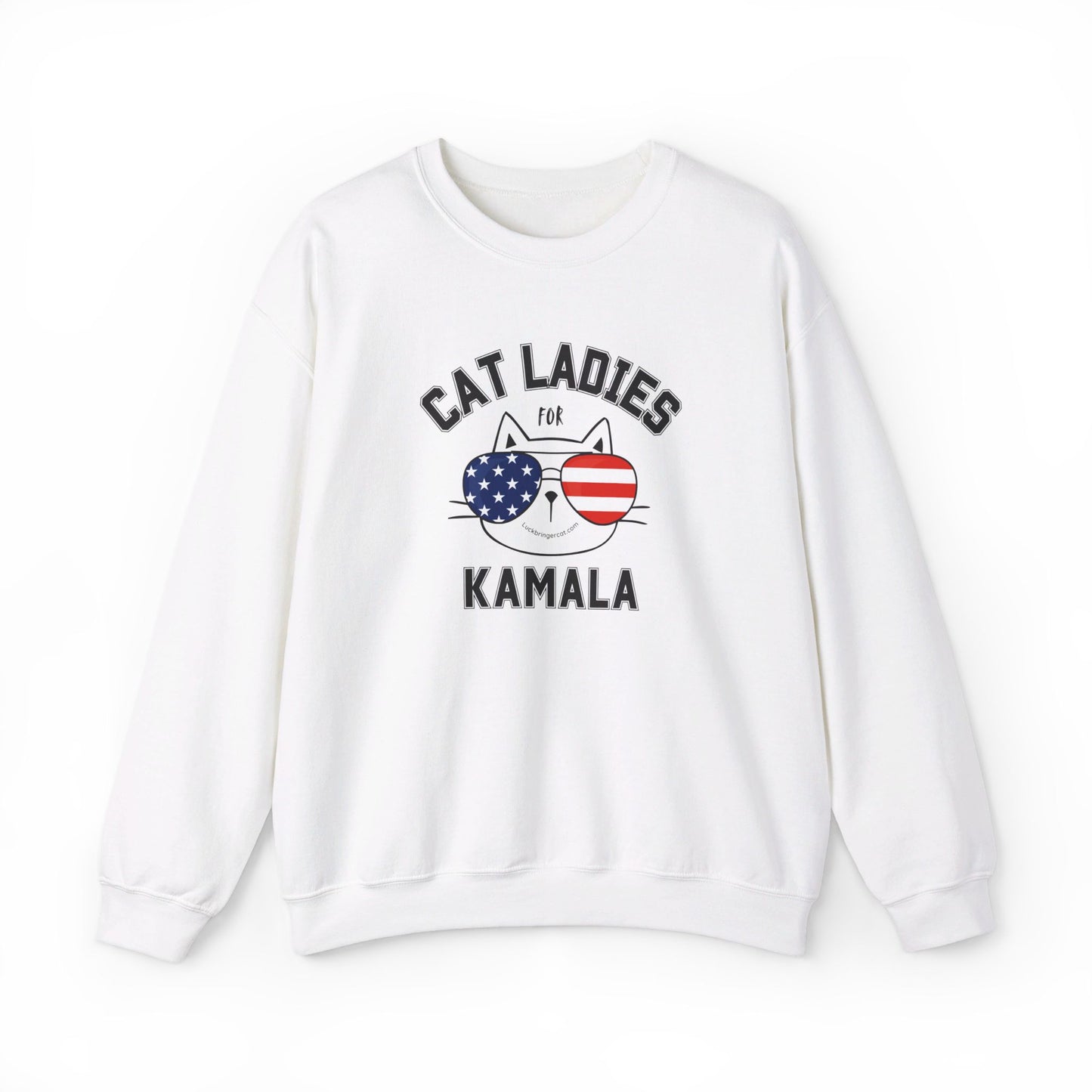 Cat Ladies For Kamala Harris Sweatshirt- 2024 US Presidential Election Shirt