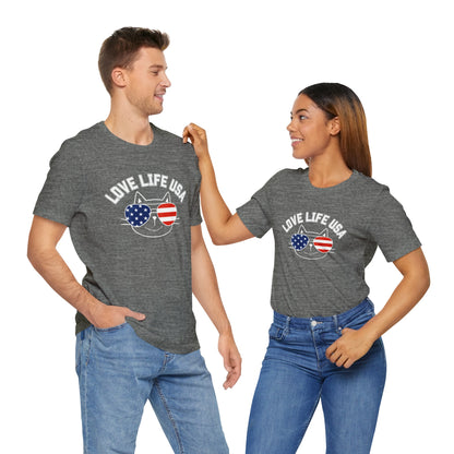 T-shirt- Love Life USA