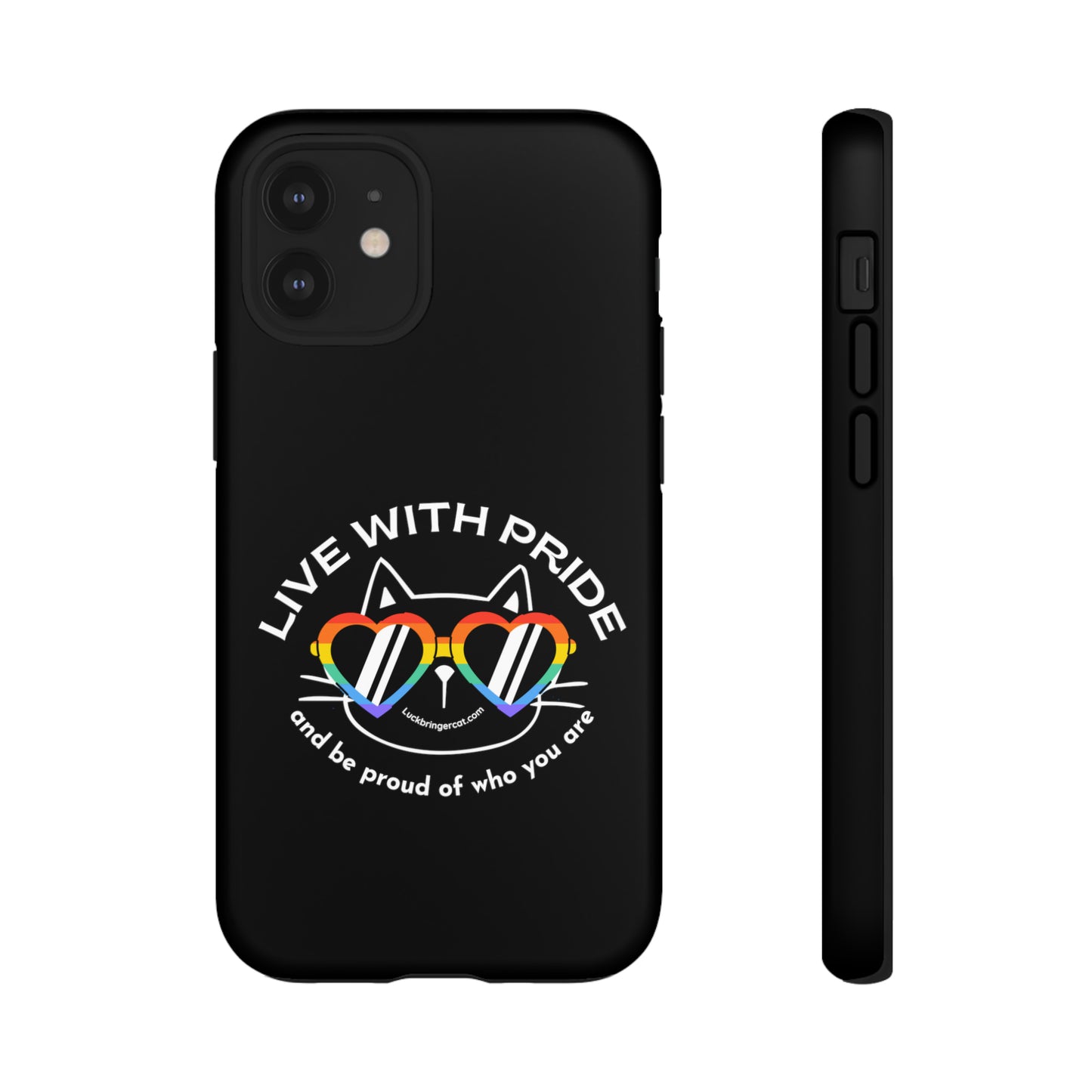 Cat Lovers Pride Phone Case- iPhone, Samsung Galaxy, Google Pixel-LGBTQ+ Community Support