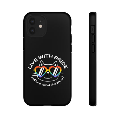 Cat Lovers Pride Phone Case- iPhone, Samsung Galaxy, Google Pixel-LGBTQ+ Community Support