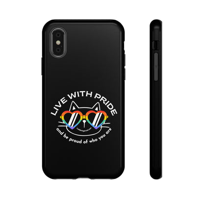 Cat Lovers Pride Phone Case- iPhone, Samsung Galaxy, Google Pixel-LGBTQ+ Community Support