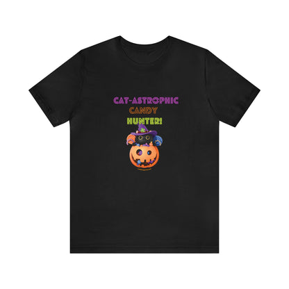 Unisex Cotton T-shirt - Catastrophic Candy Hunter