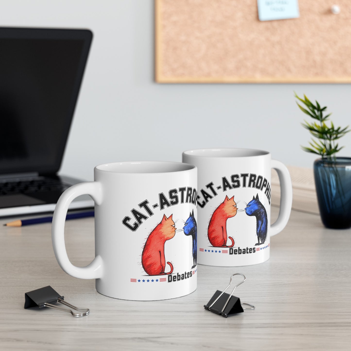 Coffee Mug- US Election- Catastrophic Debates