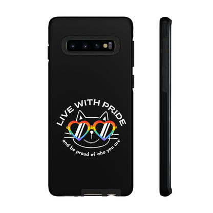 Cat Lovers Pride Phone Case- iPhone, Samsung Galaxy, Google Pixel-LGBTQ+ Community Support