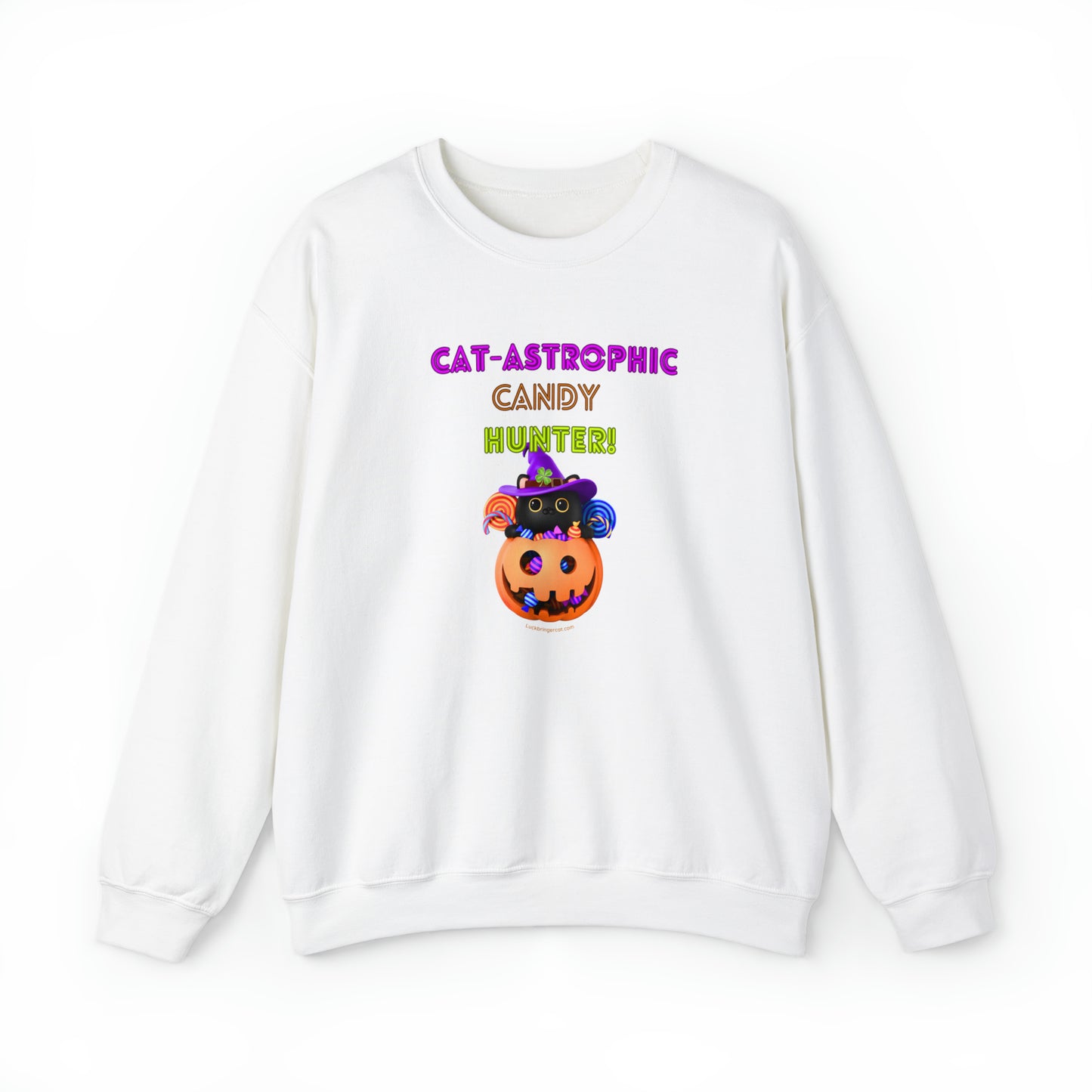 Crewneck Sweatshirt - Catastrophic Candy Hunter