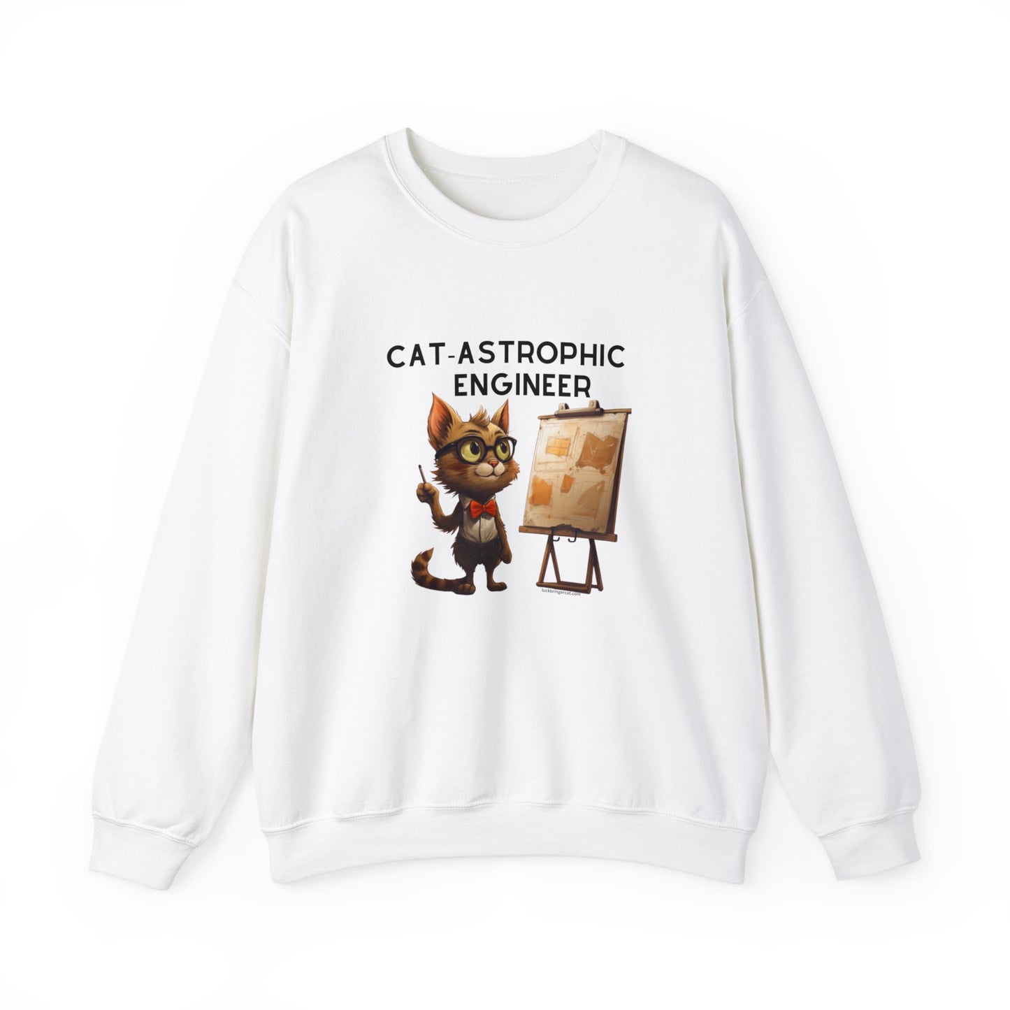 Sweatshirt for Cat Lover Engineers-  Funny Engineers Unisex Sweater