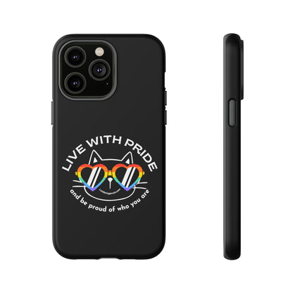 Cat Lovers Pride Phone Case- iPhone, Samsung Galaxy, Google Pixel-LGBTQ+ Community Support