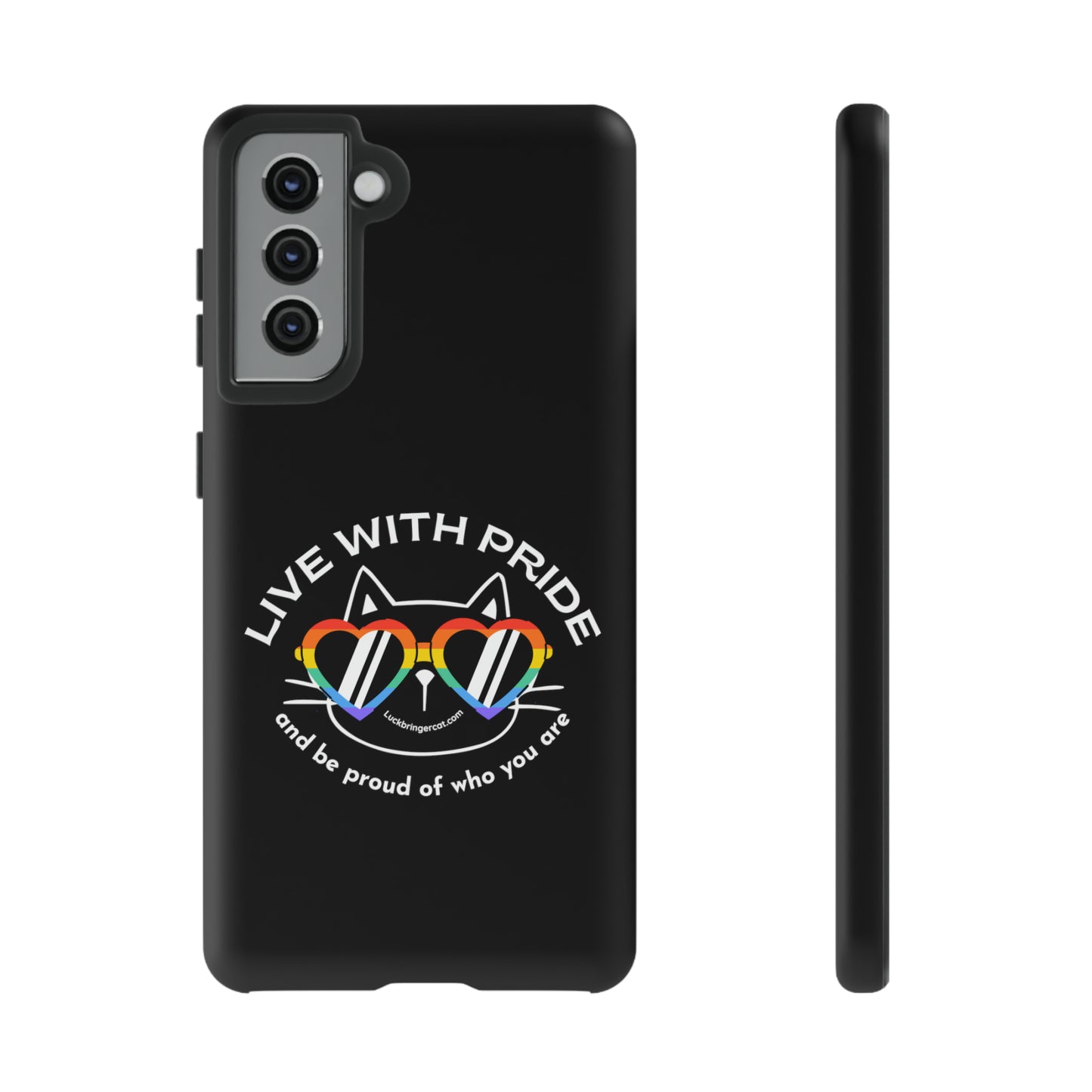 Cat Lovers Pride Phone Case- iPhone, Samsung Galaxy, Google Pixel-LGBTQ+ Community Support