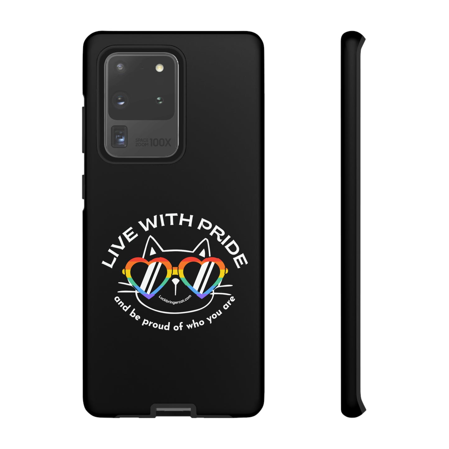 Cat Lovers Pride Phone Case- iPhone, Samsung Galaxy, Google Pixel-LGBTQ+ Community Support