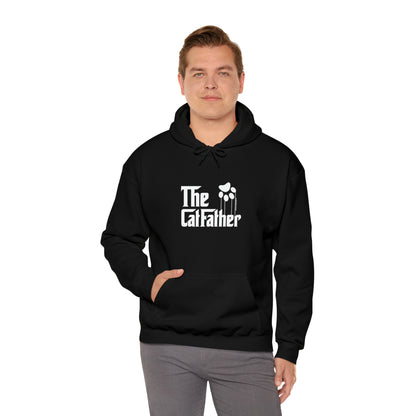 Hooded Sweatshirt -The Cat Father Hoodie