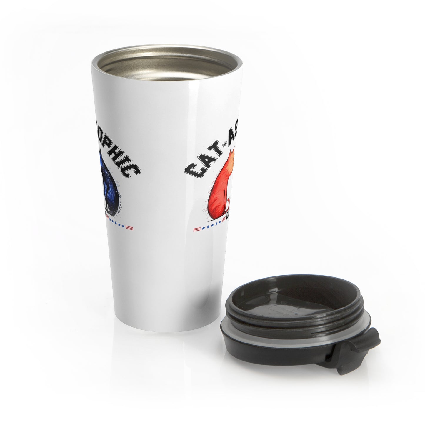 Funny Insulated Travel Cup - US Election - Catastrophic Debates Tumbler