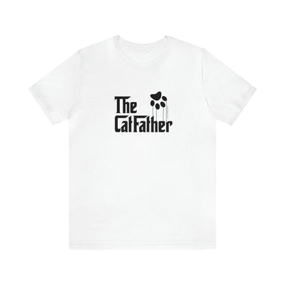 The Cat Father T-shirt- Gift for Cat Lover Dads