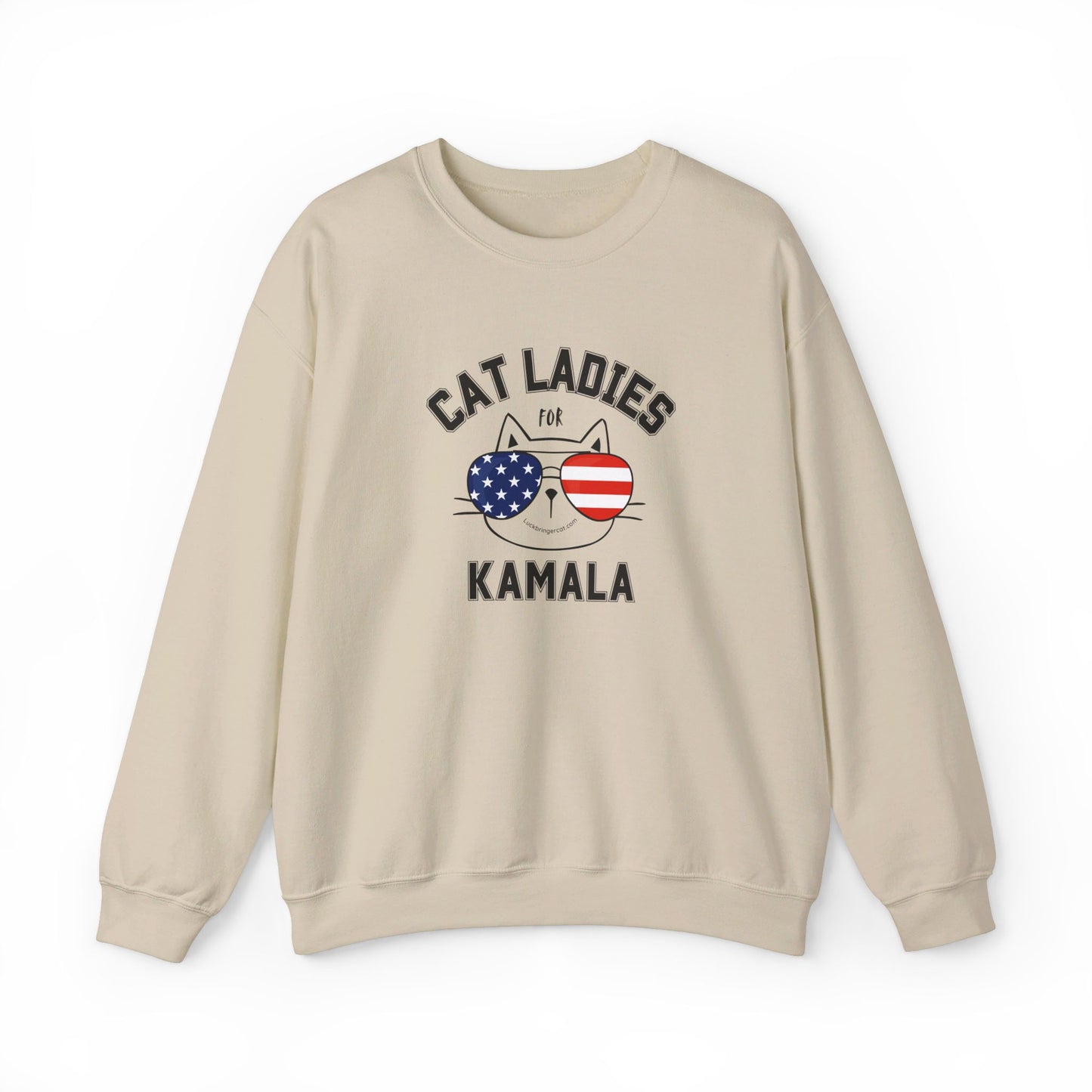 Cat Ladies For Kamala Harris Sweatshirt- 2024 US Presidential Election Shirt