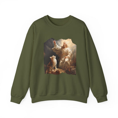 Crewneck Sweatshirt - The Creation of Cat