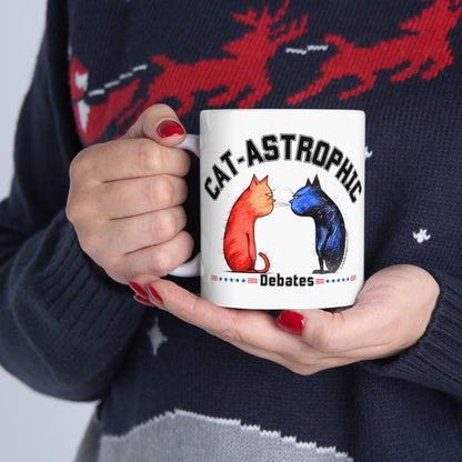 Coffee Mug- US Election- Catastrophic Debates