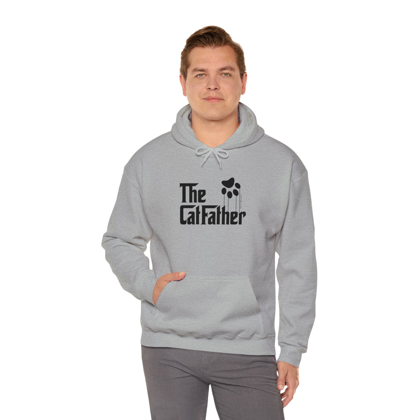 Hooded Sweatshirt -The Cat Father Hoodie