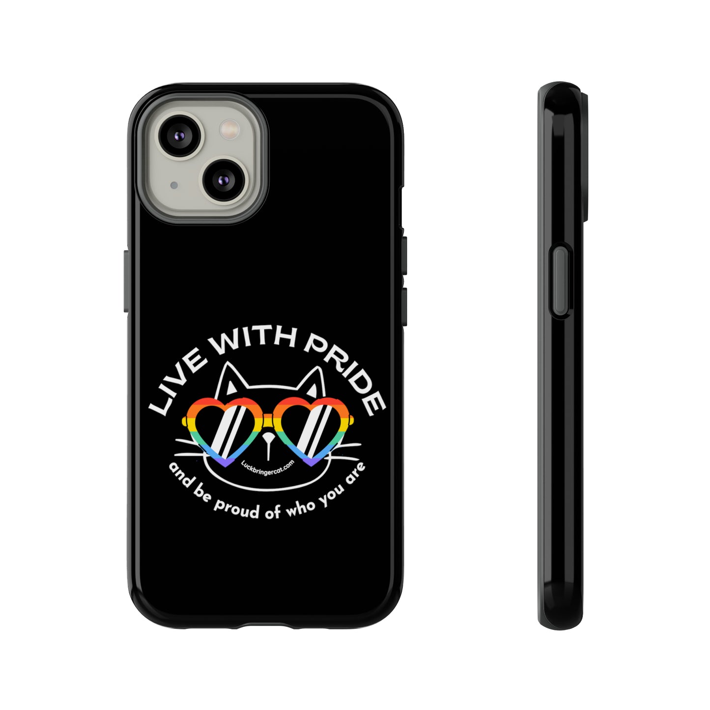 Cat Lovers Pride Phone Case- iPhone, Samsung Galaxy, Google Pixel-LGBTQ+ Community Support