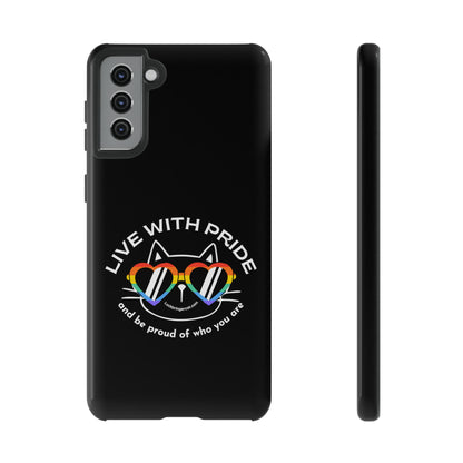 Cat Lovers Pride Phone Case- iPhone, Samsung Galaxy, Google Pixel-LGBTQ+ Community Support