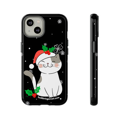 Cat Lovers Christmas Phone Case - iPhone 15 Plus, iPhone 15 Pro, iPhone 15 Pro Max, iPhone 14 Plus, iPhone 14 Pro, iPhone 14 Pro Max, iPhone 13 mini, iPhone 13 Pro, iPhone 13 Pro Max, iPhone 12 mini, iPhone 12 Pro, iPhone 12 Pro Max, iPhone 11 Pro, iPhone 11 Pro Max, iPhone X, iPhone XR, iPhone XS, iPhone XS Max, iPhone 8, iPhone 8 Plus - gift for cat moms