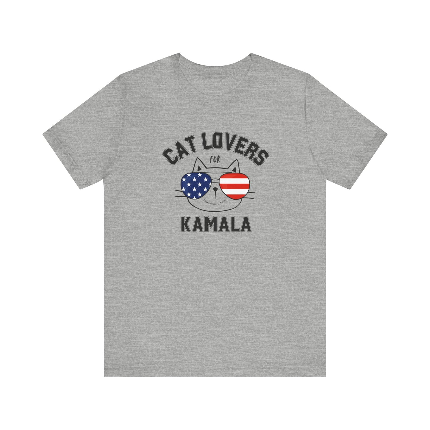 Cat Lovers For Kamala Harris 2024 US Presidential Election T-Shirt