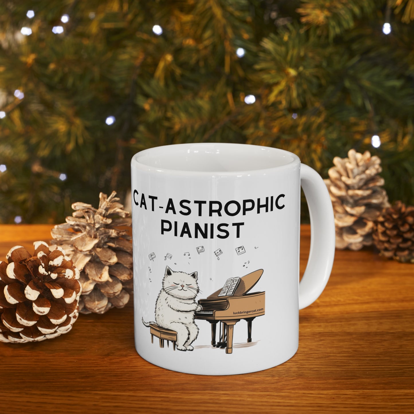 Funny Coffee Mug for Pianists or Piano Teachers