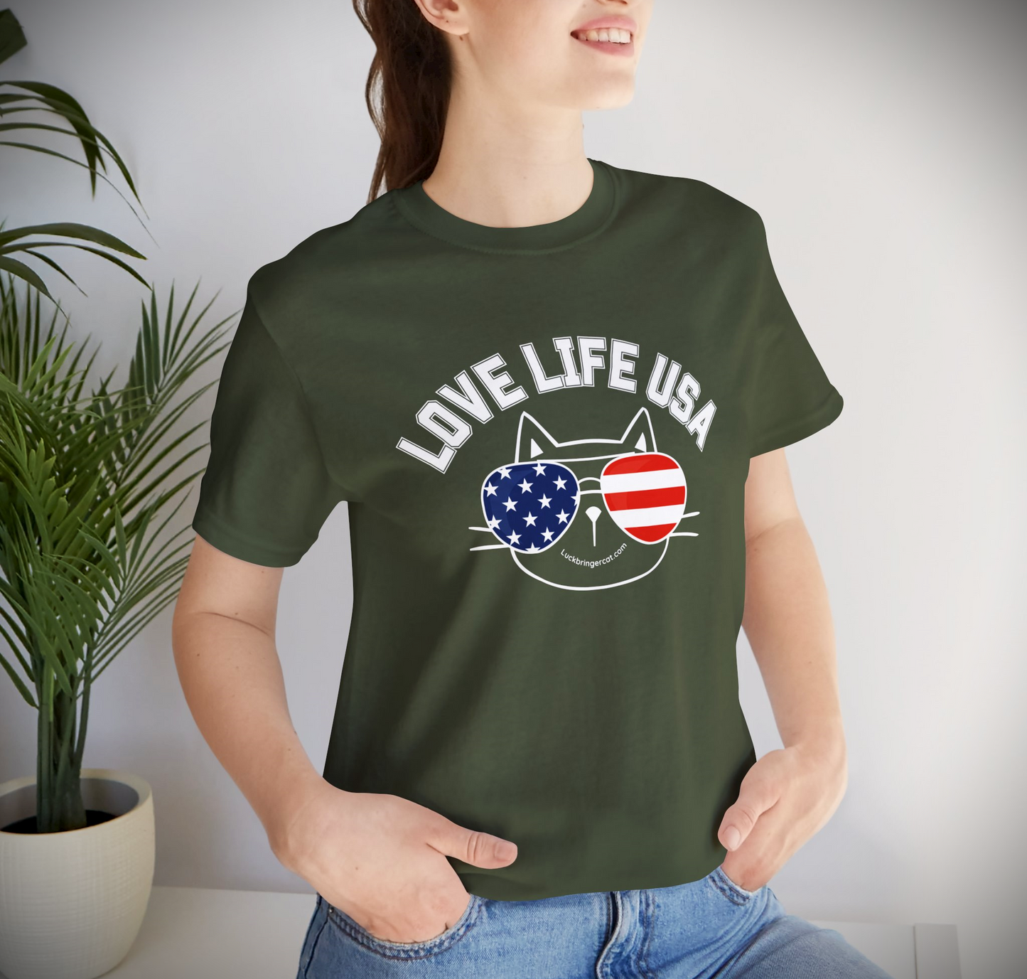 T-shirt- Love Life USA