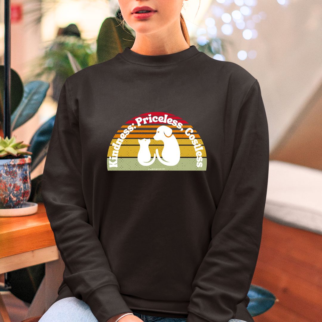 cat and dog lovers sweater- gift for pet owners or vets - cat or dog moms mums dads shirt 