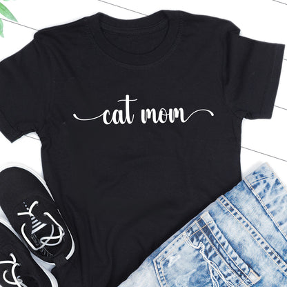 cat mom tshirt- gift for cat mom-cat mother gift-cat gift-cat adoption gift-cat mama gift-cat lover gift for her- cat mom tee-tshirt for cat mother-T-shirt for her-cat shirt