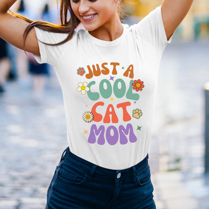 T-shirt-Just a Cool Cat Mom